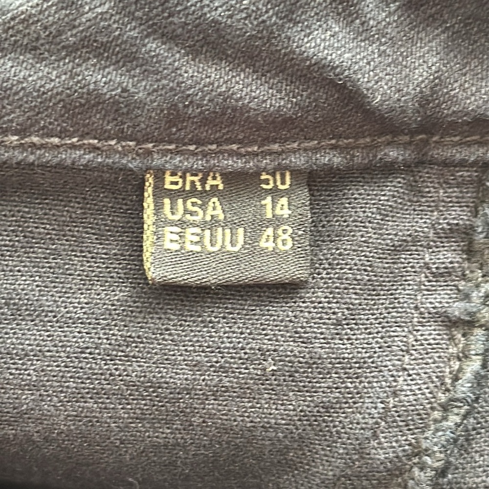 BRAZIL ROXX STRETCH RHINESTONE EMBELLISHED JEAN SZ: 14 - Picture 7 of 7